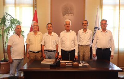 BAŞKAN ATAÇ'TAN YANGIN BÖLGESİNE ZİYARET